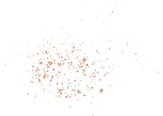 Watercolor stain decoration