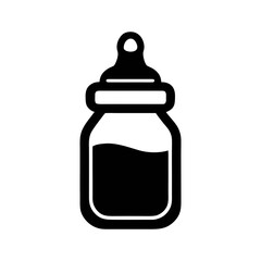 baby bottle vector