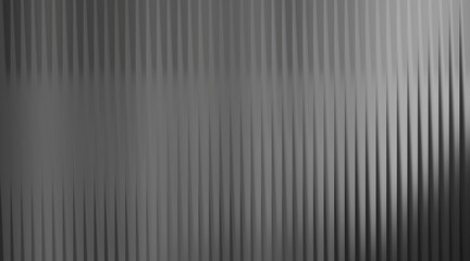 Obraz premium Abstract background with vertical ribbed texture in gray tones