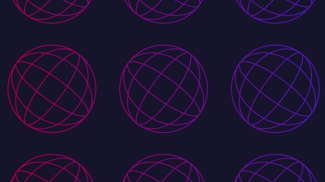 Background Loop Globes