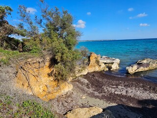 Baia dei Turchi, Salento, Apulien