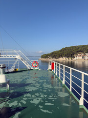 Ferry Departing from Drvenik – Adriatic Journey Begins
