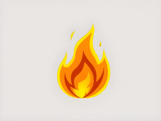 line fire icon, outline flame icon, minimal fire symbol, thin stroke fire, flat flame icon, simple fire design, linear flame symbol, black white fire icon, minimalist fire UI, editable stroke flame, w