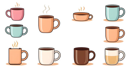 takeaway coffee cup, disposable coffee cup, paper coffee cup, eco coffee cup, reusable coffee cup, thermal coffee cup, insulated coffee cup, travel coffee mug, commuter coffee cup, coffee to go vector