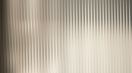 Obraz premium Abstract textured background with vertical ribbed pattern and soft light