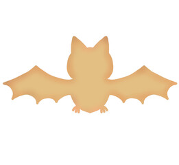 Spooky Vampire Bat Halloween Treats illustration