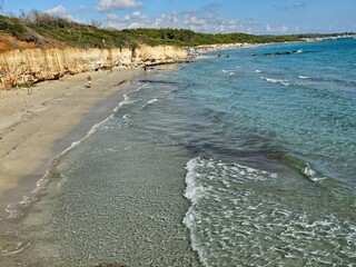 Baia dei Turchi, Salento, Apulien