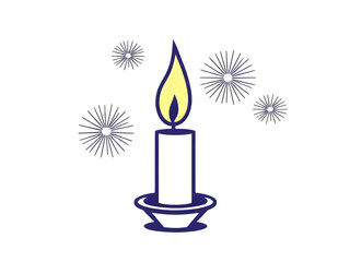 simple candle drawing, church candle icon, elegant candle silhouette, peace candle vector, festival candle art, candlelight vigil icon, decorative candle shape, warm light candle vector, candle silhou