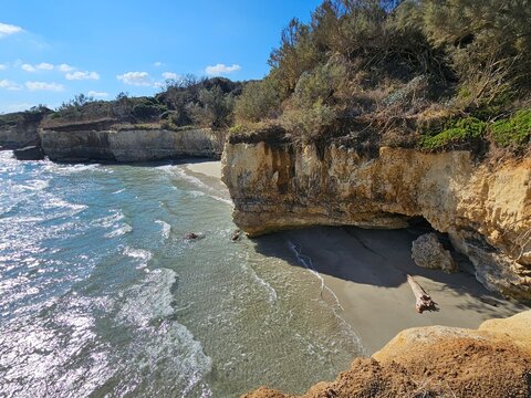 Baia dei Turchi, Salento, Apulien