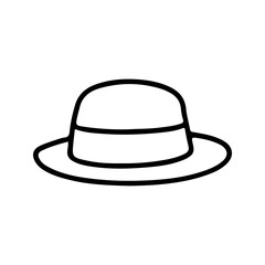 Hat icon. Hats sign. for mobile concept and web design. vector illustration on white background