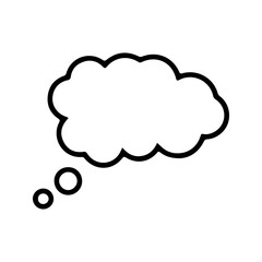Speech Bubble icon. chat bubble sign. for mobile concept and web design. vector illustration on white background