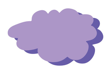 Hand drawn speech bubble Blank empty message box Textbox frame for banners, price tags, stickers, design