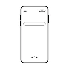 Minimal Mobile App UI Mockup Clean Onboarding Screen Design Template