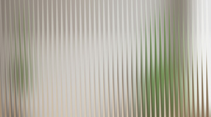 Fototapeta premium Abstract vertical ribbed texture with blurred background