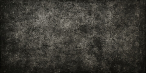 Dark textured grunge wall background with copy space for vintage design