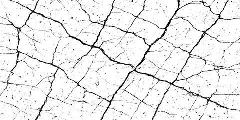 An old, dry cracked concrete wall with a pattern resembling arid earth