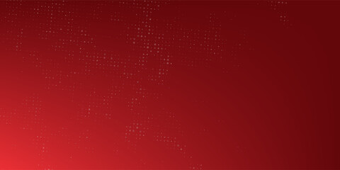 Red diagonal geometric shape with halftone. Modern fiber textured vector eps 10