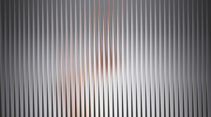 Obraz premium Abstract vertical ribbed texture with subtle color hints