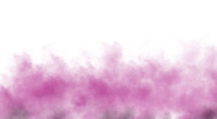 Fototapeta premium Abstract pink smoke wisps against a dark background