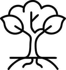 a-line-art-icon green  energy 