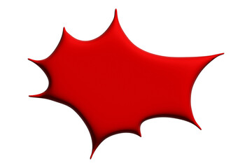 3d speech bubble Blank empty message box Textbox frame for banners, price tags, stickers, design