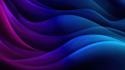 Fototapeta premium Abstract flowing waves in gradient colors