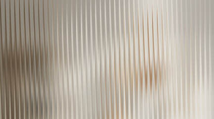 Obraz premium Abstract textured background with vertical ribbed pattern and soft light