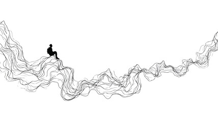 Concept of Vulnerability and Resilience in Continuous Line Drawing