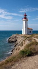 Lighthouse on the southern coast 