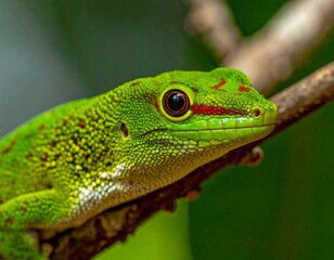 Fototapeta premium Madagascar giant day gecko