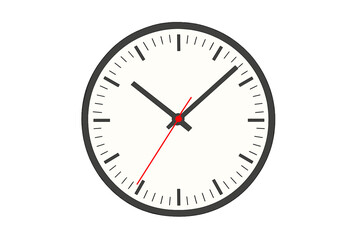 High Speedometer Vector Illustration with Transparent Background, Realistic Car Dashboard Gauge, Speed Indicator Meter, Auto Instrument Cluster Design, Transportation Concept