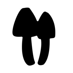 mold silhouette icon design template