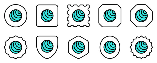 Editable gym ball vector icon. Part of a big icon set family. Perfect for web and app interfaces, presentations, infographics, etc