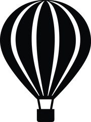 Fototapeta premium Hot Air Balloon Icon
