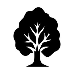  tree, nature, leaf, vector, plant, silhouette, design, illustration, branch, icon, art, symbol, spring, growth, logo, flower, forest, season, environment, summer, ecology, life, oak, decoration, trun