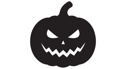 Halloween themed vector illustration with spooky elements