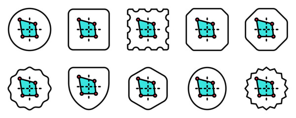 Editable graph vector icon. Part of a big icon set family. Perfect for web and app interfaces, presentations, infographics, etc