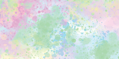 Abstract soft blue and purple watercolor texture with gentle light blooms and subtle speckles isolated on white background