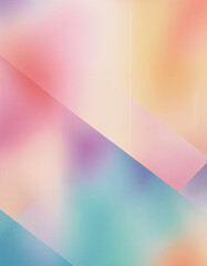 Pastel Polygon Folded 3D Abstract Background
