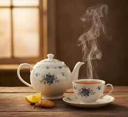 illustration - English breakfast tea