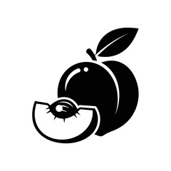 “A minimalist black and white vector illustration of a computer RAM chip icon. The design features a rectangular microchip with rounded corners, detailed with small contact pins on both sides, and the