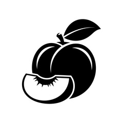 “A minimalist black and white vector illustration of a computer RAM chip icon. The design features a rectangular microchip with rounded corners, detailed with small contact pins on both sides, and the