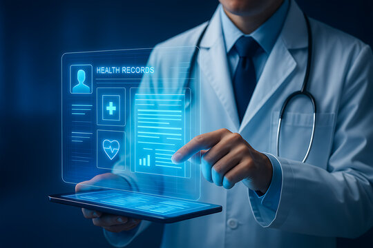 Futuristic Digital Health Records System