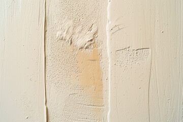 White Textured Plaster Wall &ndash; Rough Surface Detail