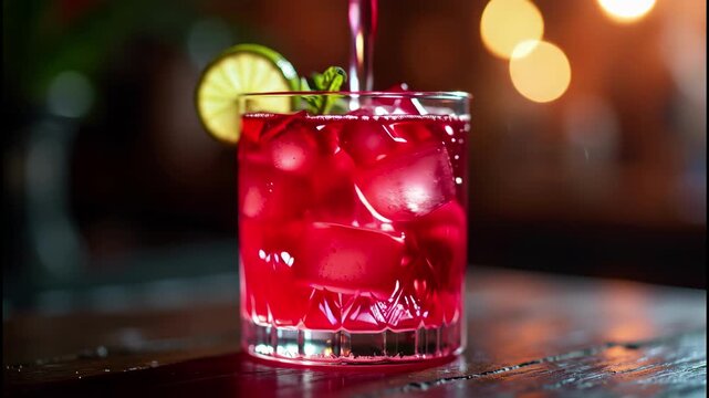 Soda Splash - A Glimpse of the Refreshing Gist of Summer in a Glass