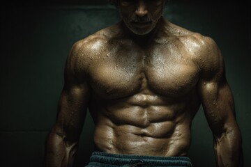 body an 55-year-old man 