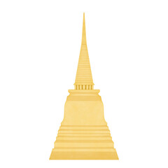 illustration of Thai temple