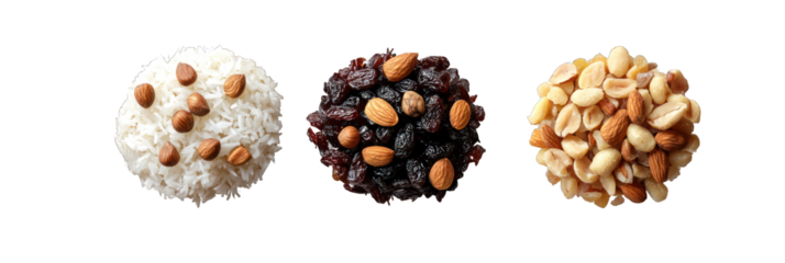 Traditional Japanese Ohagi Assortment on Dark Background