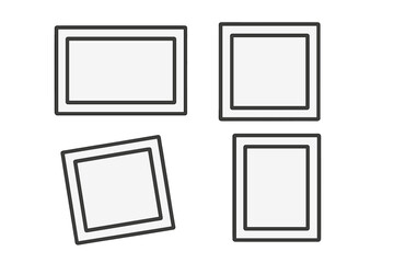 Electronics mechanism vector concept. Abstract background with connected gears and integrated flat icons. Digital system symbols for laptop, monitor, phone. Technology network.