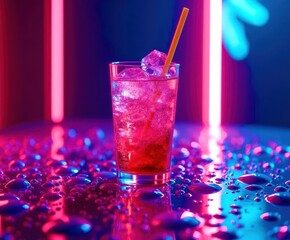 cocktail in a bar